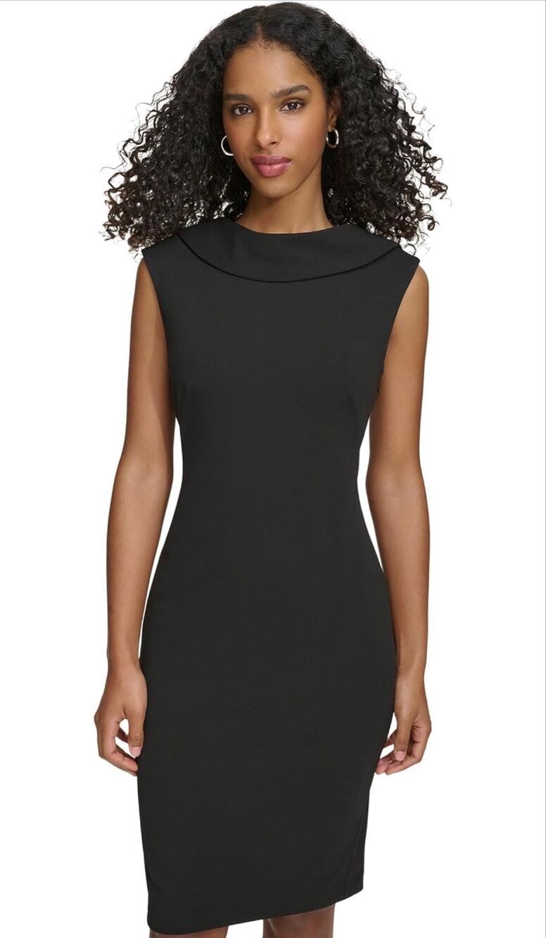 Calvin Klein Black Sleeveless Dress Size 10